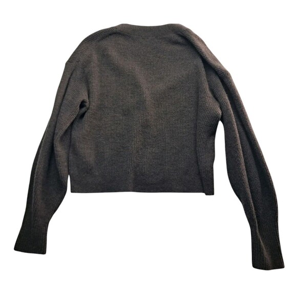 Quince Dark Brown Women's Cardigan Sweater - Picture 3 of 8